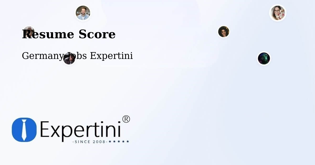 Resume Score & Job Description Match Tool – Leiferde - Germany Jobs Expertini